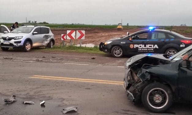 Policiales: siniestro vial con heridos leves en ruta 80 y Circunvalación