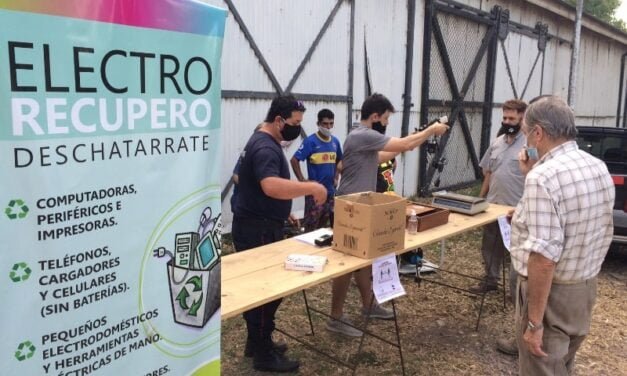 Comenzó la Campaña «Electro Recupero» y continúa este sábado