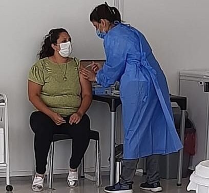 Personal de la sanidad de Gálvez recibió la vacuna contra el Covid-19