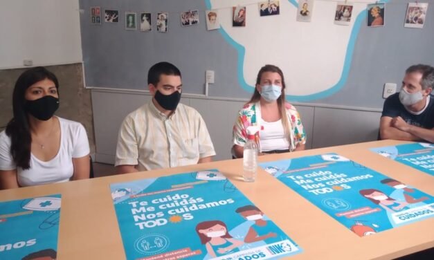 El Ateneo «Néstor Kirchner» inicia campaña de prevención contra el Covid