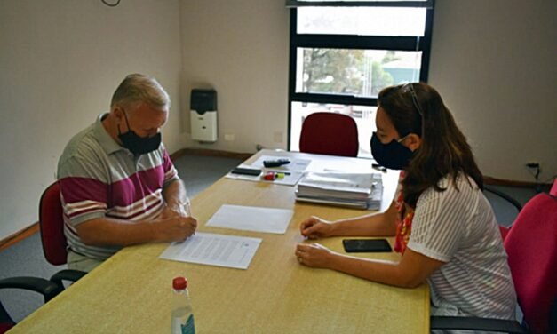 Firmaron acuerdos para la ejecución de la Plaza de la Mujer y la intervención en el Monte de Eucaliptus