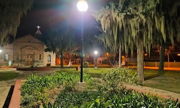 Kloster: «En López estamos trabajando para llevar comodidad, iluminación y seguridad a la localidad»