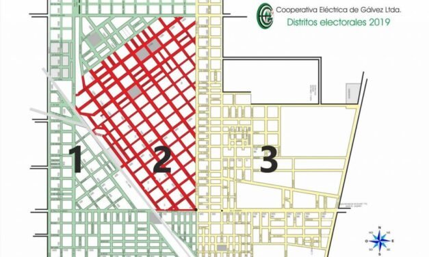 Cooperativa Eléctrica de Gálvez: convocatoria a asamblea electoral de distrito