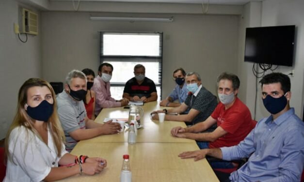 El ministro Capitani y el subsecretario de Inclusión visitaron el Municipio y se reunieron con instituciones