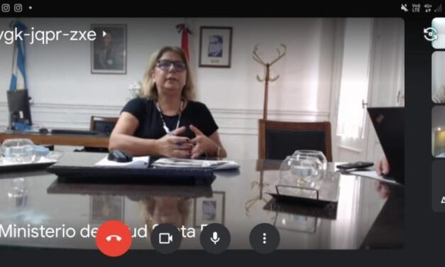 DIANA PARTICIPÓ DE LA REUNIÓN CON LA MINISTRA DEL SALUD SONIA MARTORANO