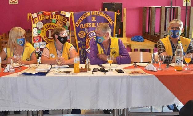 El Club de Leones recibió a la gobernadora del Distrito O2