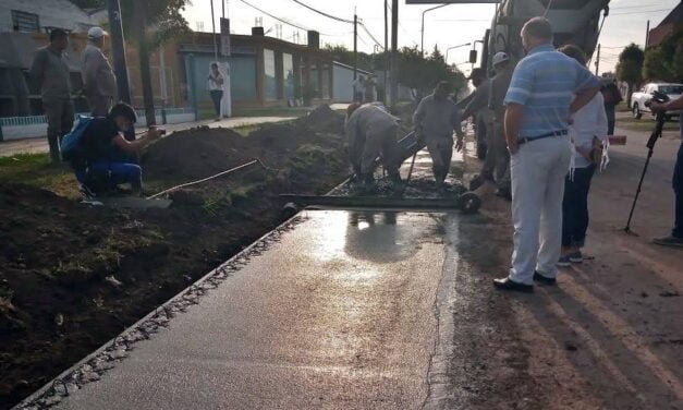 Municipio: trabajan en el ensanchamiento de calle Matorras