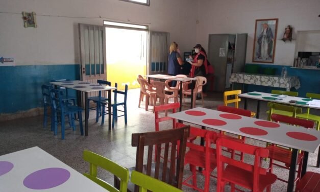 Después de un año, vuelven los niños al Comedor Santa Margarita