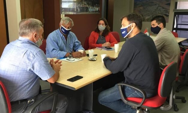Aguas Santafesinas se reunió con el municipio y se avanzó en el proyecto de remodelar la planta de líquidos cloacales