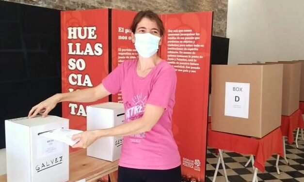 Valeria Noste fue electa secretaria general del Partido Socialista Gálvez