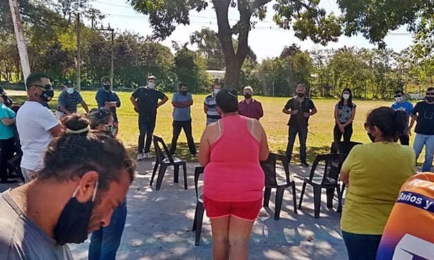 Los vecinos de Barrio Oeste reclaman soluciones tras la inundación del 25 de marzo