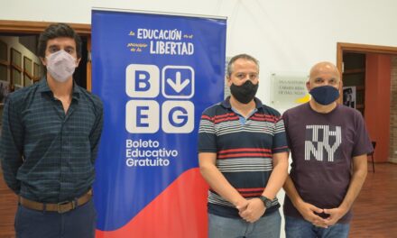 Presentaron en Gálvez el Boleto Educativo Gratuito