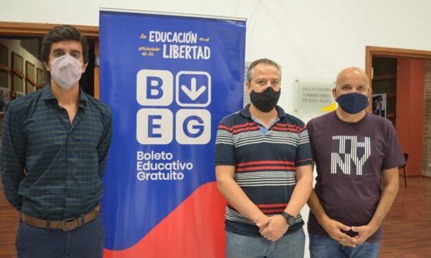 Presentaron en Gálvez el Boleto Educativo Gratuito