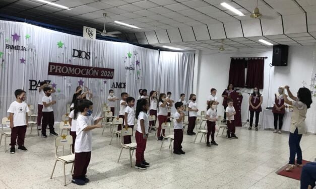Acto de Promoción de los alumnos del Jardín 1481 «Padre P. Bonhomme»