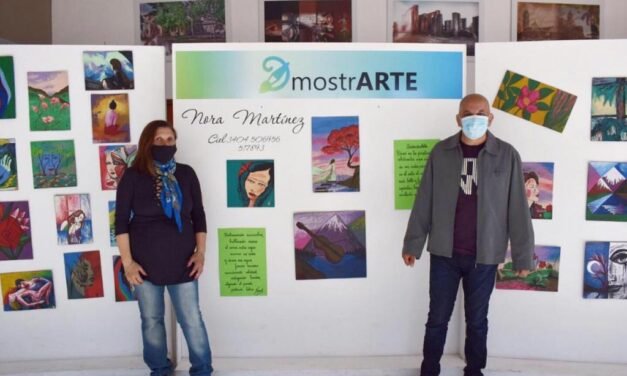 Nueva vidriera de «MOSTRARTE» en la CHCB
