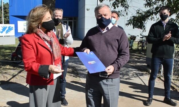 El municipio recibió el 50 por ciento para la pavimentación de calles Liniers y Reconquista