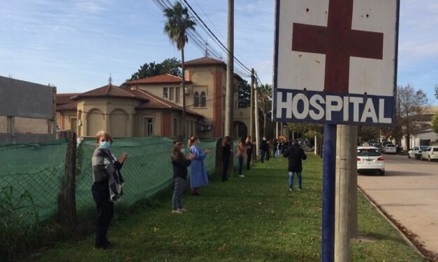Abrazo al Hospital: «estamos viviendo una situación tremenda»