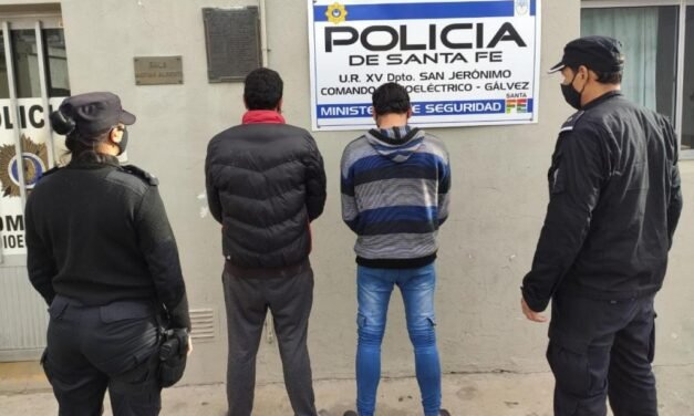 Policiales: dos detenidos por robo a kiosco y agencia de quiniela