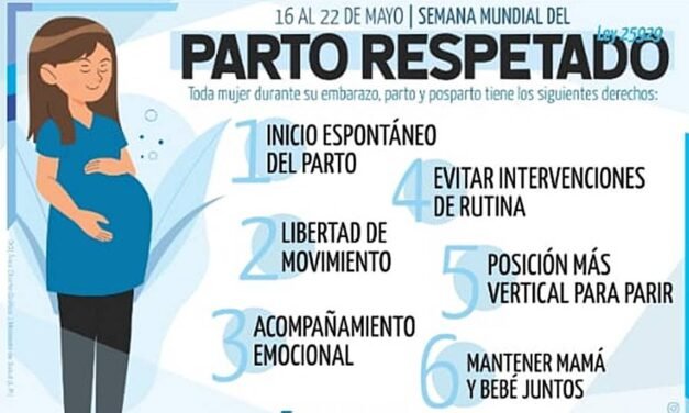 Finaliza la Semana Mundial del Parto Respetado: para repensar el proceso de nacimiento
