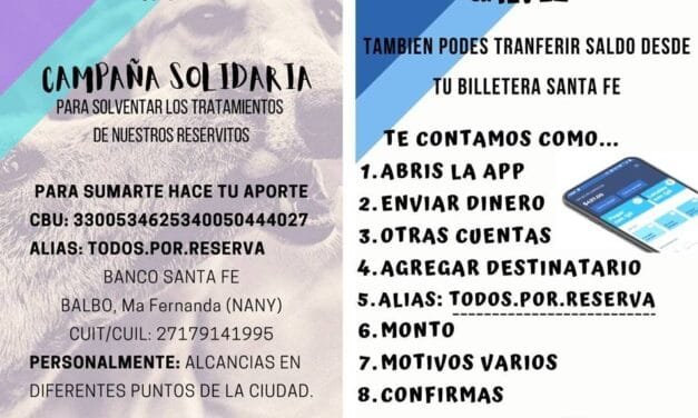 Reserva Canina: en campaña solidaria para mantener la calidad de vida de los reservitos…