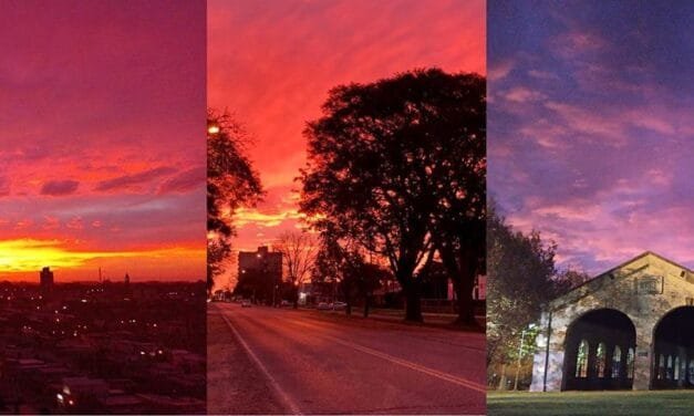 Periodismo ciudadano: un atardecer en rosa y rojo…