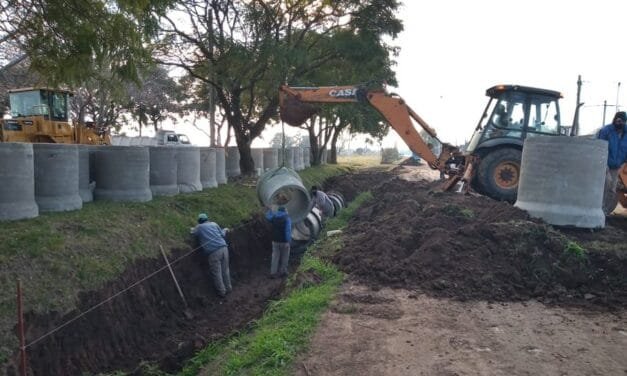 El Municipio avanza en la obra de calles Rossi, Liniers y Reconquista