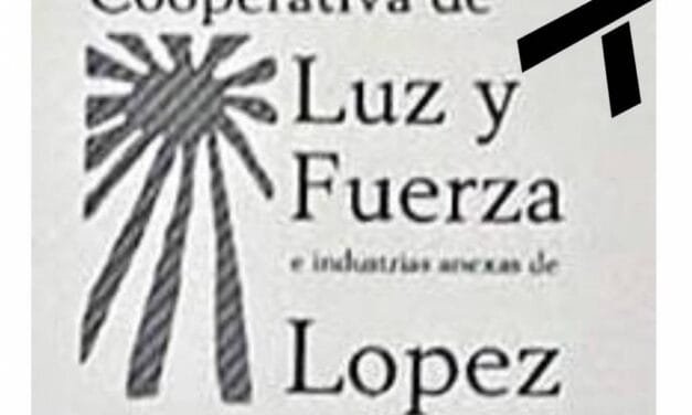 Necrológica: mensaje de condolencias