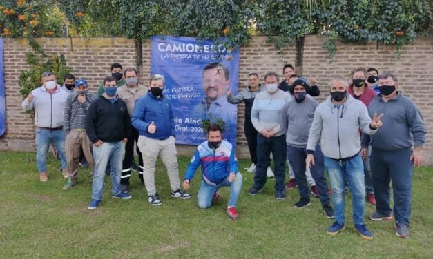 El secretario gremial de Camioneros reafirmó que «Aladio dirige al único sindicato reconocido de la Provincia»