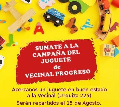 Breves: colecta de juguetes en Vecinal Progreso, policiales y más…