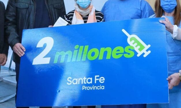 Coronavirus: se aplicó la vacuna número 2 millones en la Provincia