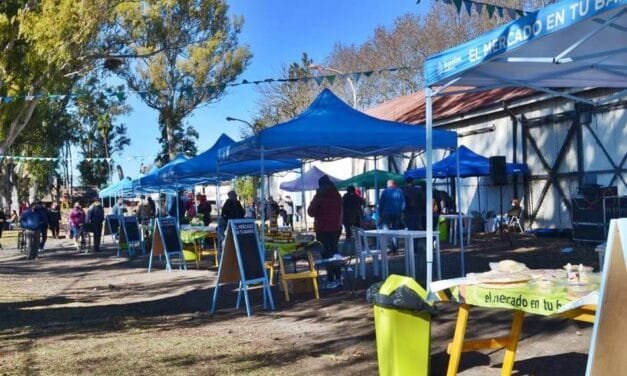 «El Mercado en tu Barrio» vive su primera experiencia regional del país, en Gálvez
