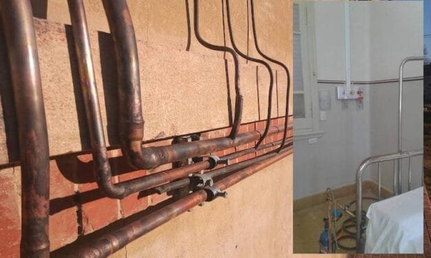 Y «Gálvez Unido Respira»!!! Terminó la obra de extensión de la red de oxígeno en el Hospital