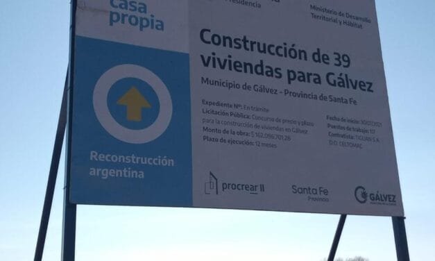 Comenzaron las obras para la construcción de 39 unidades habitacionales del PROCREAR