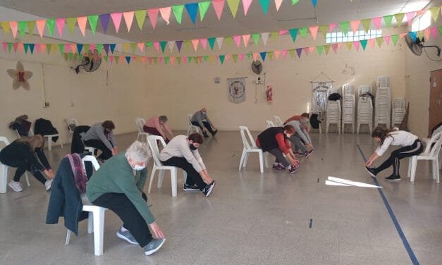 Tras meses de parate, volvieron las actividades al Centro de Jubilados y Pensionados