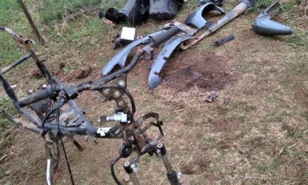 POLICIALES: HALLAN UNA MOTOCICLETA SUSTRAÍDA