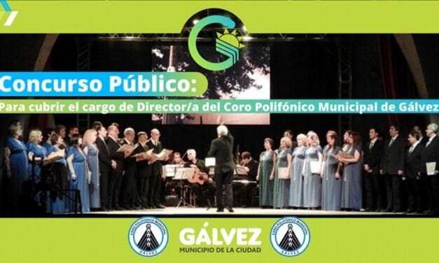 Llaman a Concurso Público para cubrir el cargo de Director/a del Coro Polifónico Municipal