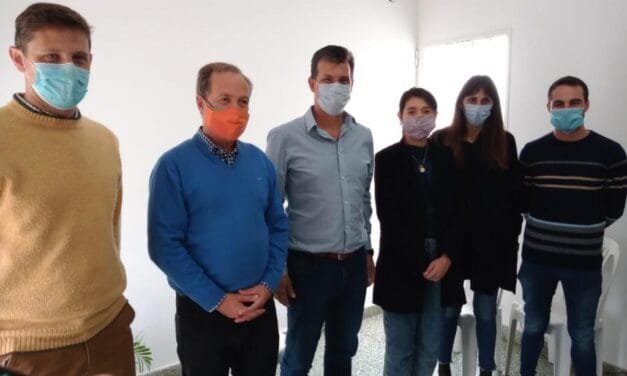 El precandidato al Senado del Frente Amplio Progresista, Rubén Giustiniani, visitó la ciudad