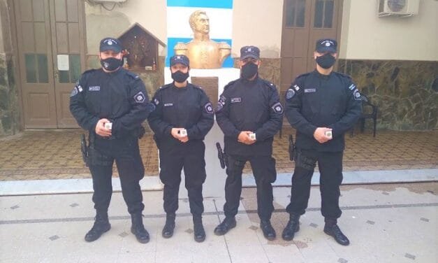 Condecoran a cuatro policías por su labor en un incendio en nuestra ciudad