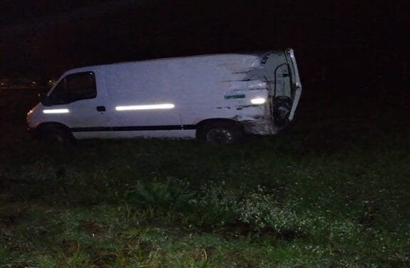 Coronda: Un camión y un utilitario chocaron en Ruta 11