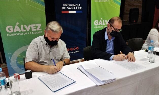 Municipio-Provincia firmaron acuerdo para ejecutar 18 cuadras de cordón cuneta con el «Plan Incluir»