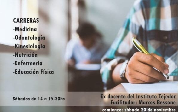 Dictan curso nivelatorio de Anatomía para el Ingreso 2022