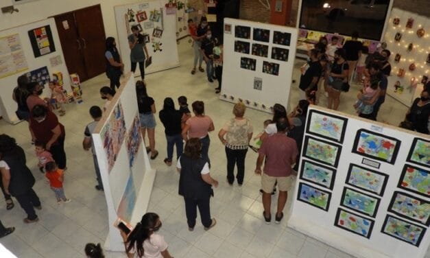 Muestra de arte del Jardín Maternal Municipal en la CHCB
