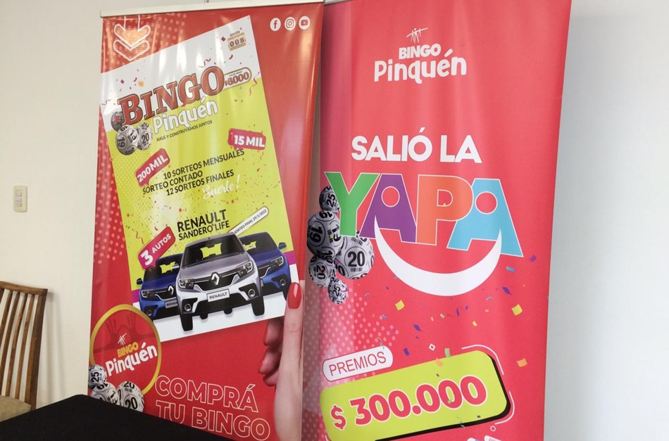 Cuenta regresiva para el Bingo Pinquén, que se sortea el sábado de forma virtual