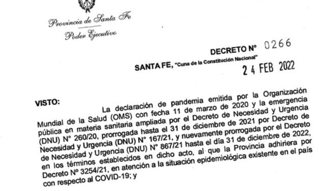 La provincia renovó las medidas de convivencia en el marco de la pandemia del COVID-19