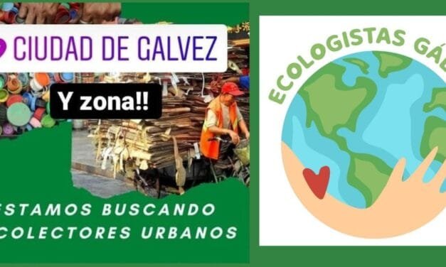 Un censo diferente: el grupo Ecologistas Gálvez busca contactar recolectores urbanos