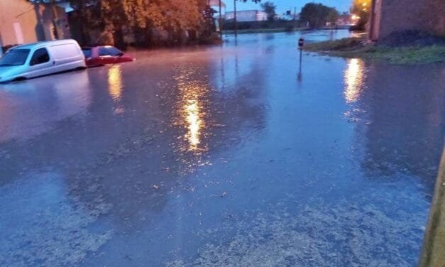 Otra vez el problema del agua: cayeron más de 130 mm. en dos horas