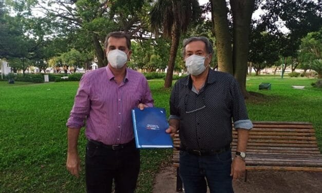 En Irigoyen y Barrancas, firman convenio del Programa Social Nutricional