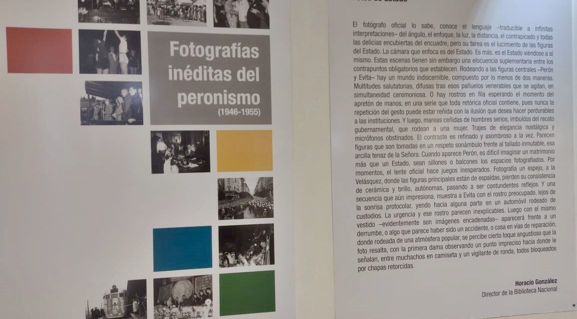 Inauguraron la muestra itinerante «Fotografías inéditas del Peronismo»