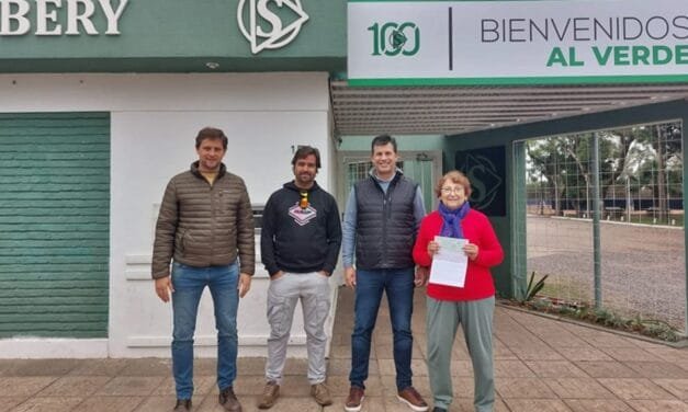El senador Diana recorrió instituciones y entregó aportes del Programa de Fortalecimiento