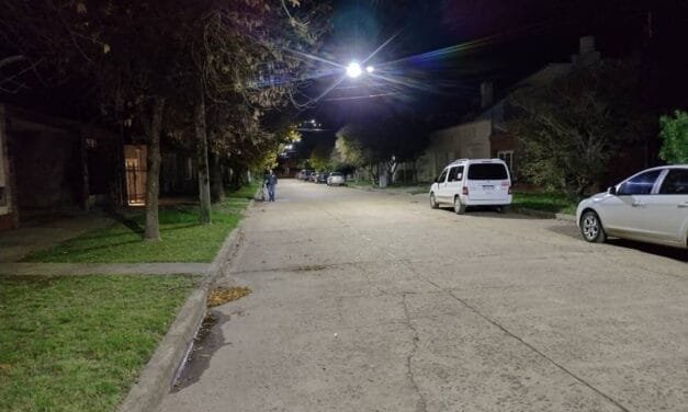 Cooperativa Eléctrica: calle Guido Spano es la primera en contar con iluminación led